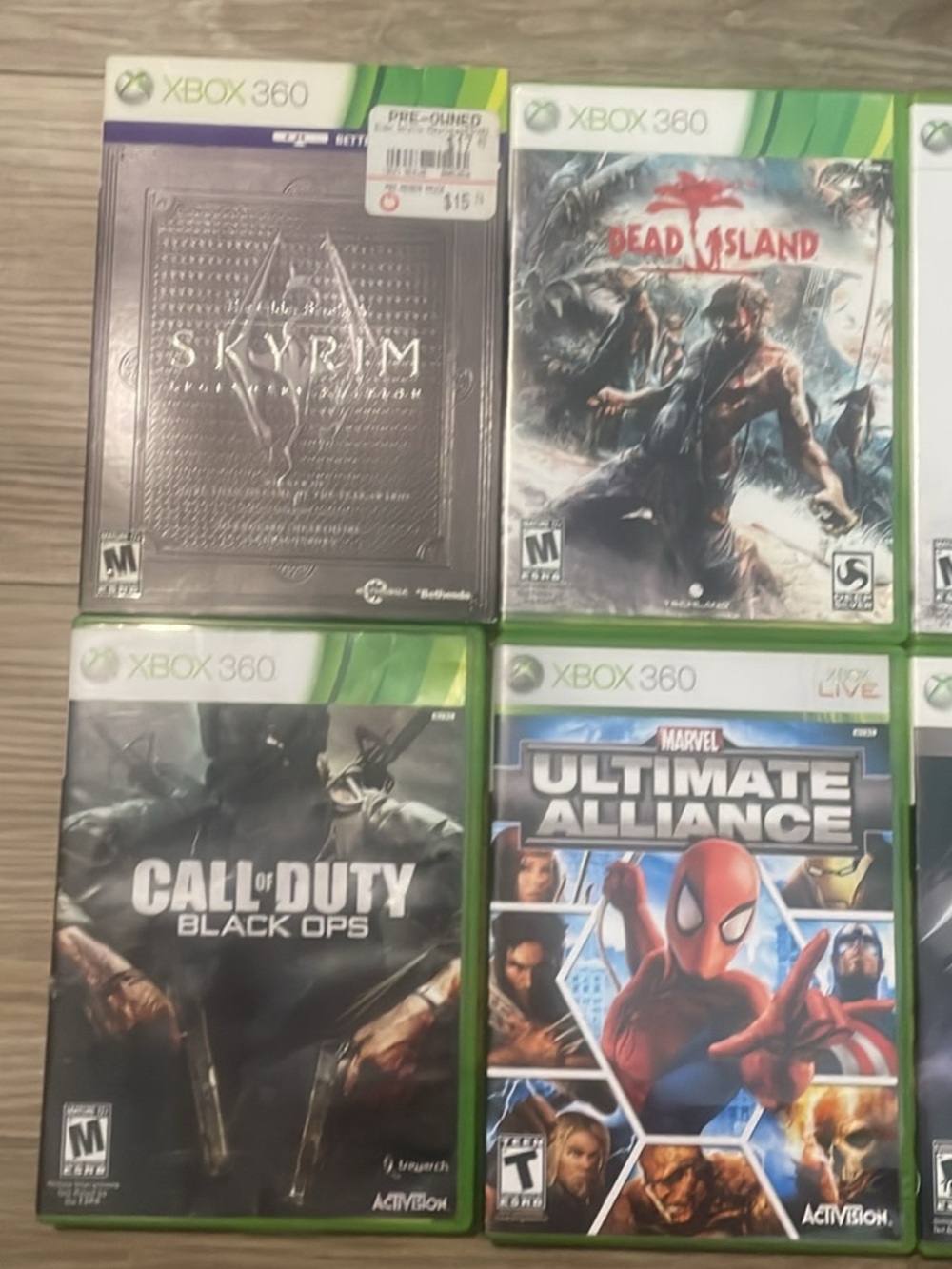 Xbox360 Lot Of 8 Games